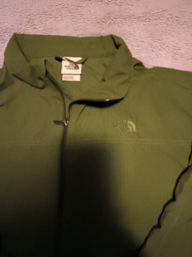 The North Face, MEN jacket, 100% nylon, size L, color khaki