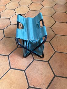 Folding Stool with Bag . Ideal for Fishing or Art painting.