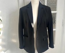 Anine Bing black wool blazer