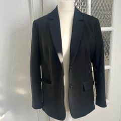 Anine Bing black wool blazer