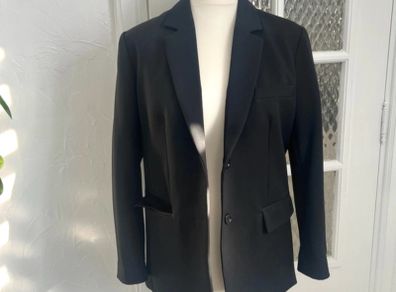 Anine Bing black wool blazer