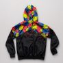 Truly Vintage CSG Tropical Floral Windbreaker Jacket Y2K Festival Streetwear XL Image 5