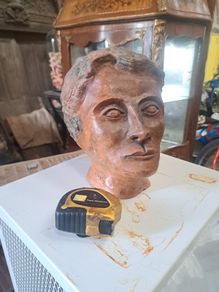 Vintage Bust Sculpture