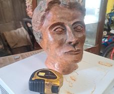 Vintage Bust Sculpture
