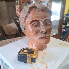 Vintage Bust Sculpture