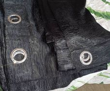 blackout curtins black