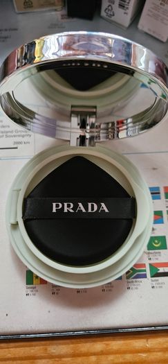 Prada Augmented Skin Reveal Mesh Cushion Foundation in LN10