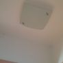 Pair of glass LED ceiling lights Image 2