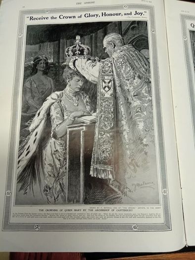 The Sphere / An Illustrated Newspaper of  the coronation of King George V of the United Kingdom( June 27th  1911 )