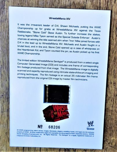 Wrestlemania 24 - Metal Case - Colletors Edition