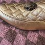 Kurt Geiger gold leather shoes Image 2
