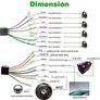 2 Din Android Car Multimedia Player For Toyota Corolla GPS Navi Stereo Radio Touch Screen Image 5
