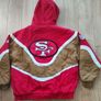 Vintage San Francisco 49er jacket jumper NFL authentic pro line Apex one mens L Image 8