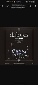 Deftones Ticket