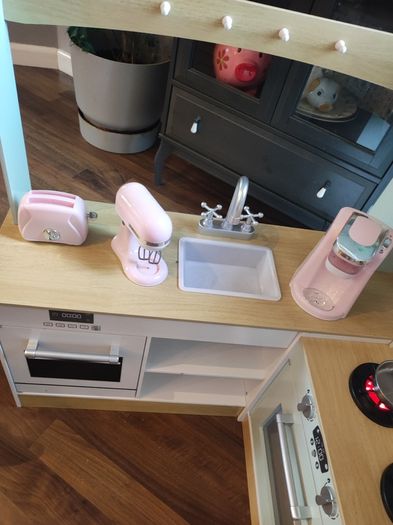 Kids wooden kitchen