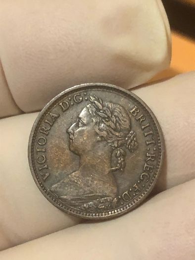1891 Farthing Victoria