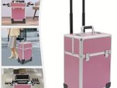 Makeup Trolley Case Cosmetic Case Pink