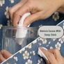 Wallpaper Repair Adhesive Tube (56g) with Foam Seam Roller, Smoother Tool With 0.9cm Brush & Cleaning Cloth  Complete Wallpaper Repair Set by Tsekouri Image 7
