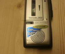 Olympus J300 voice activated microcasette recorder
