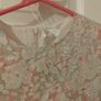 Pale pink floral Girls dress age 10-11 Image 4