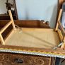 Vintage Royal Melamine and wicker breakfast or lap tray with folding legs Image 4