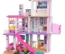 Barbie Dreamhouse & Wardrobe Bundle