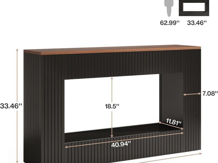 Modern Console Table, 140 x 30 x 85 cm, Hallway Table, Hallway Furniture, Narrow Sofa Table with Storage