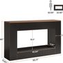 Modern Console Table, 140 x 30 x 85 cm, Hallway Table, Hallway Furniture, Narrow Sofa Table with Storage Image 2