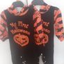 Unisex halloween outfits x3 .2 are size 6/9 months and one is 9/12 months .5 euro each Image 2