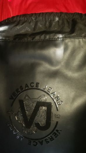 versace leather gym bag brand new