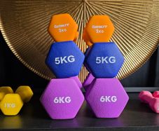 Dumbbells 6kg / 5kg / 2kg / 1kg / .5kg