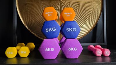 Dumbbells 6kg / 5kg / 2kg / 1kg / .5kg
