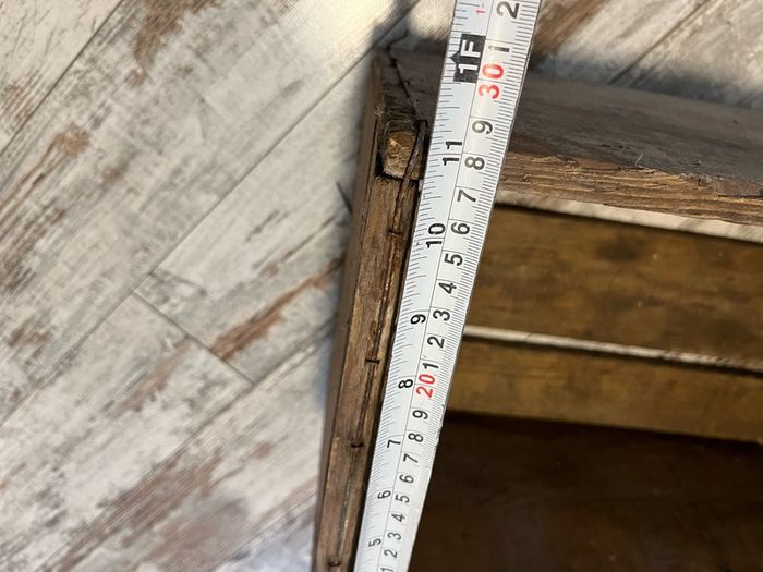 vintage wood box