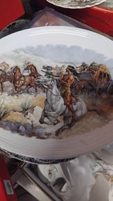 Vintage Big Cake Plates