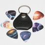 Pick/Plectrum holder & 6 picks - attaches to your keyring Image 4