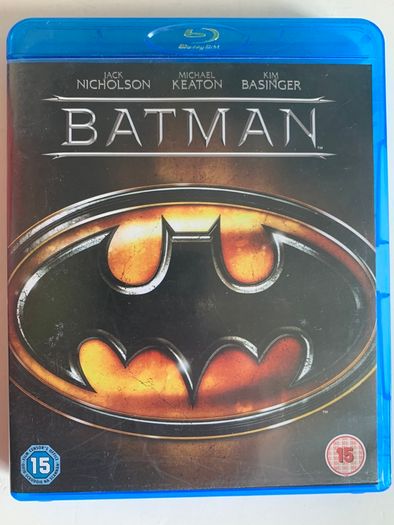 Batman (Tim Burton Film) [1989] Jack Nicholson, Michael Keaton, Kim Basinger, Robert Wuhl & Jack Palance [Blu-ray Movie] Academy Award Winner