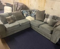 Grey corner sofa Verona couch