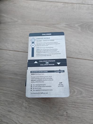 Warhammer 40k Chapter Approved Mission Deck