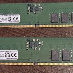 Kingston 32GB (2 x 16GB) 5600MHZ DDR5 Desktop Ram
