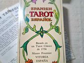 RARE 1975 Heraclio Fournier Tarot Cards - Bilingual Espanol/English, Sealed, Spain