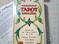 main image for ad RARE 1975 Heraclio Fournier Tarot Cards - Bilingual Espanol/English, Sealed, Spain