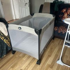 Joie Amigo Travel Cot Thunder