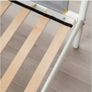 VITVAL Bunk bed frame, white/light grey, 90x200 cm Image 3