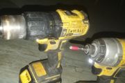 Dewalt screw gun and impactor