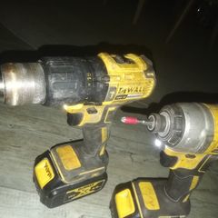 Dewalt screw gun and impactor