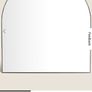 M&S Milan black arch metal mirror Image 2