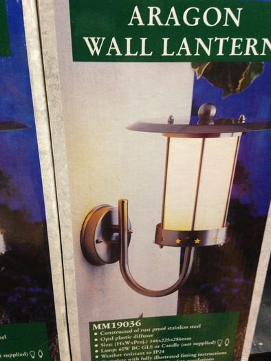 Wall Lantern Light Outdoor light