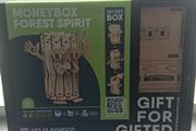 Mr. Playwood Forest Spirit Moneybox / Secret Box Mechanical Wooden Model Kit