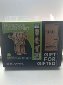 Mr. Playwood Forest Spirit Moneybox / Secret Box Mechanical Wooden Model Kit