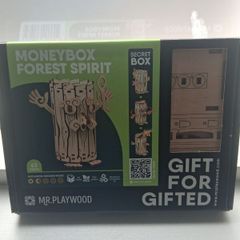 Mr. Playwood Forest Spirit Moneybox / Secret Box Mechanical Wooden Model Kit